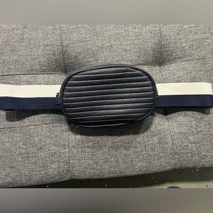 Navy blue and white Steve Madden Fanny pack/belt bag